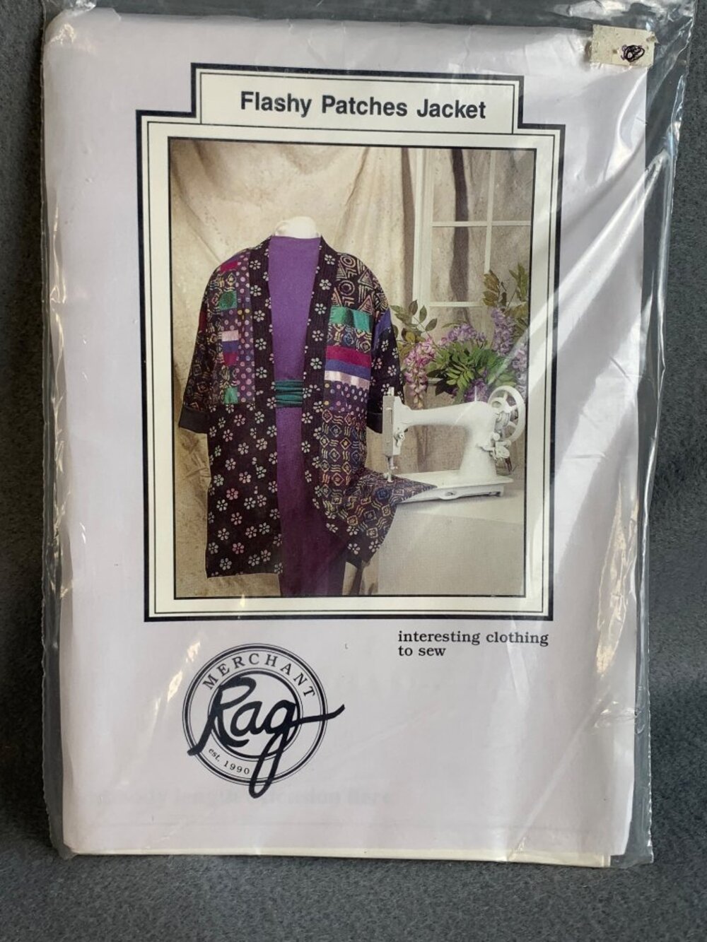 Misses Flashy Patches Jacket Sewing Pattern Size 6-8-10-12-14-16-18-20 Uncut